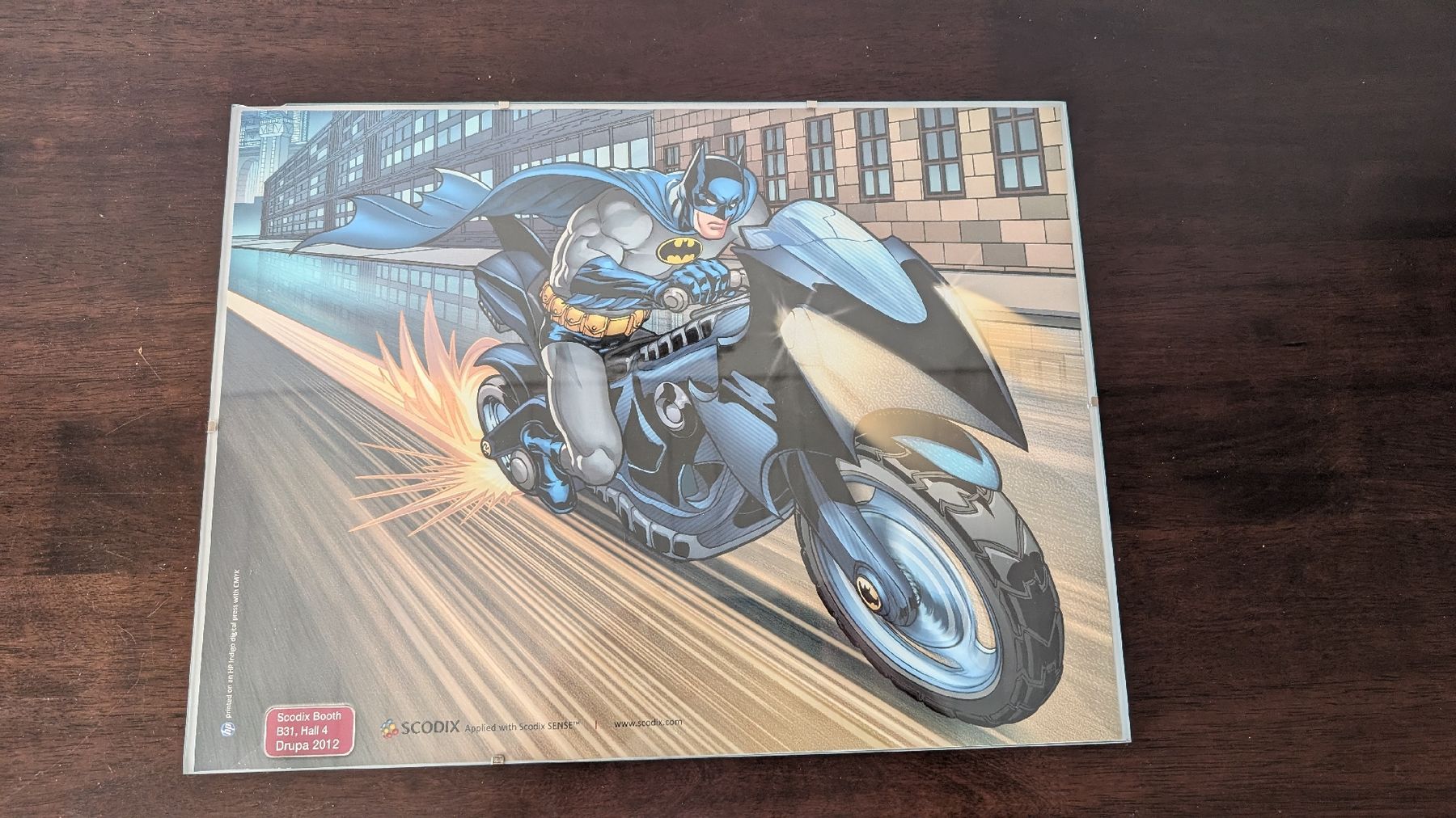 Foto & Immagini: Batman Bild, Comic Stil, gerahmt 40cm x 30cm – Usato da Rorschach venduto da Obi-Wan85