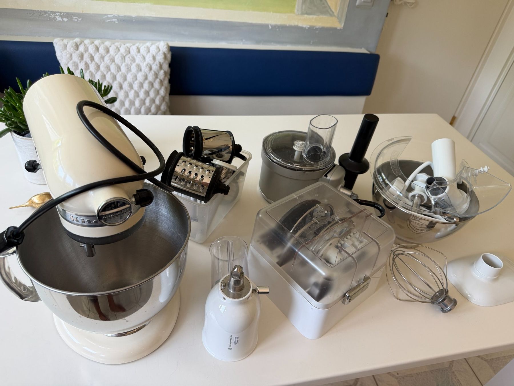 Kitchenaid Elettrodomestici da cucina: KitchenAid Artisan Küchenmodell weiss – Usato da Arbon venduto da october1