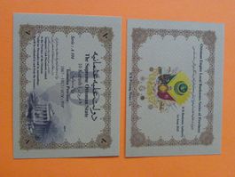 Türkei, Osmanische Provinzen, 1 Stück, 10 Kurusch 2025, Unc