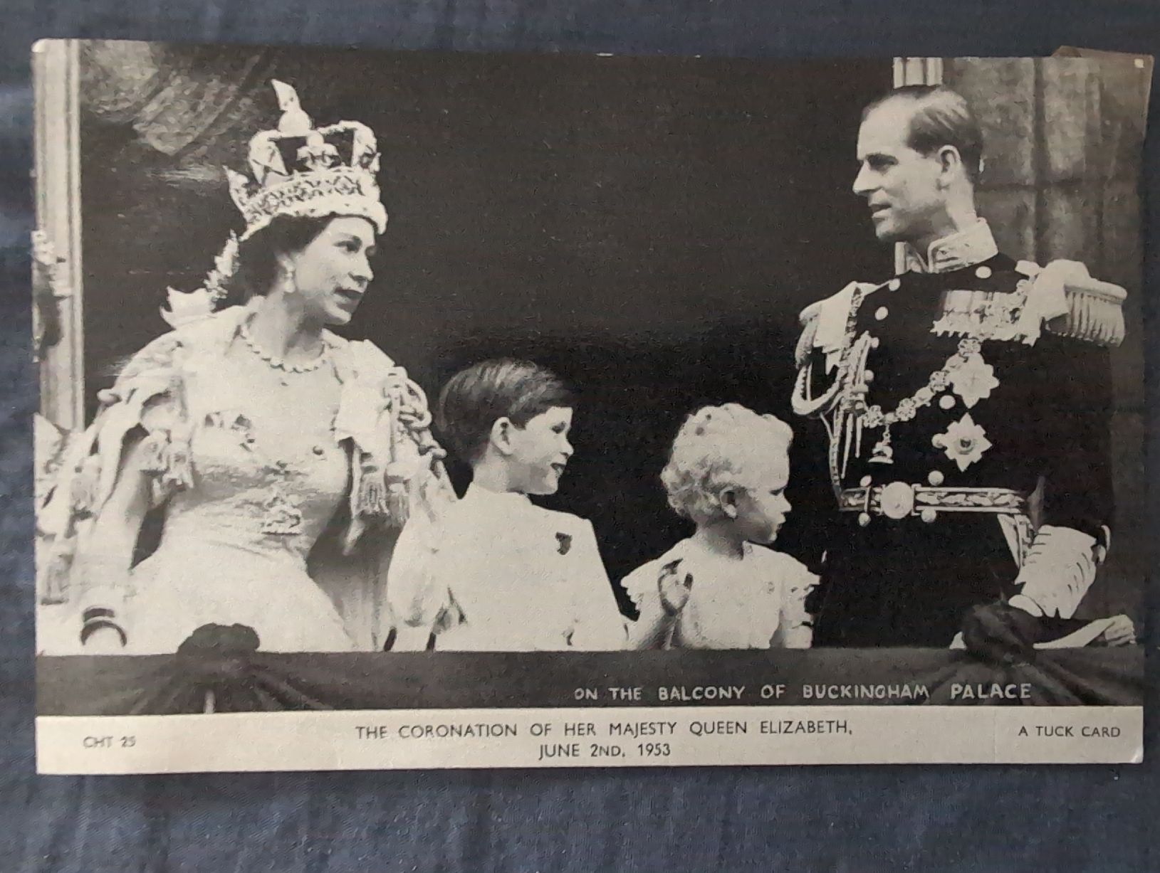Ansichtskarten: Queen Elizabeth II - Seltene Postkarten - Set 1953! – Gebraucht aus Aeugst am Albis von Andyw 3