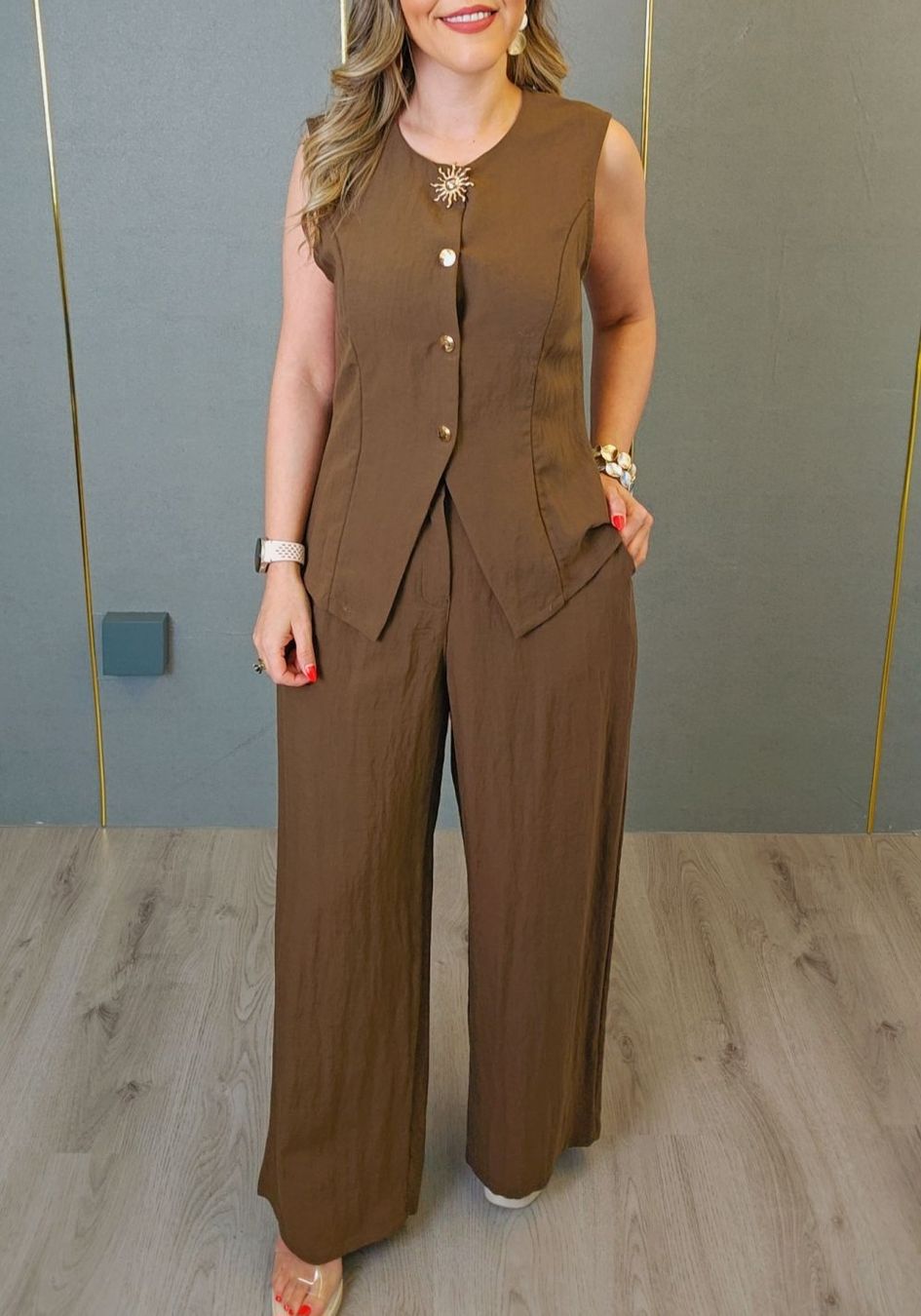 Lotti di vestiti: Weste und Hose S NEU – Nuovo e nell'imballaggio originale da St. Gallen venduto da Mode.