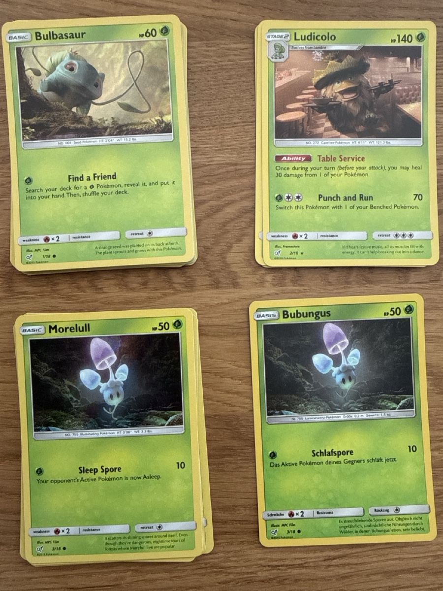 Pokémon Carte collezionabili: Detective Pikachu - Verschiedene Karten aus dem Set – Nuovo (secondo la descrizione) da Amriswil venduto da sim_nlb6 1