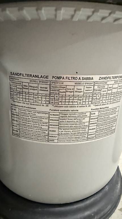 Intex Accessori per Piscine: Intex Sandfilter – Usato da Lyss venduto da groschi22 2