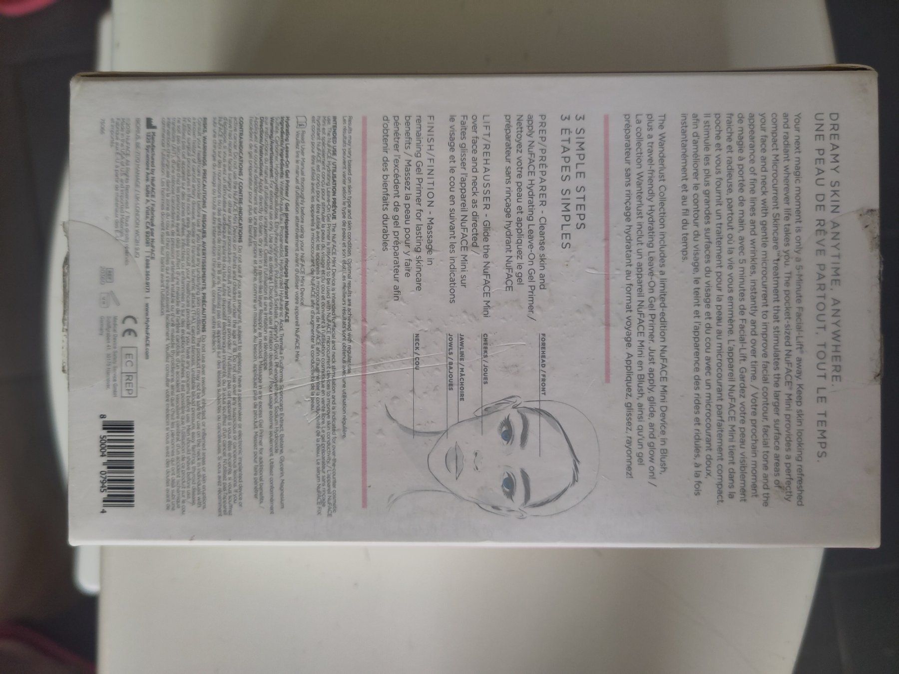 Nuface Gesichtspflege: NuFace Mini pink - microcurrent facial toning device – Gebraucht aus Basel von sho_lfd6 3