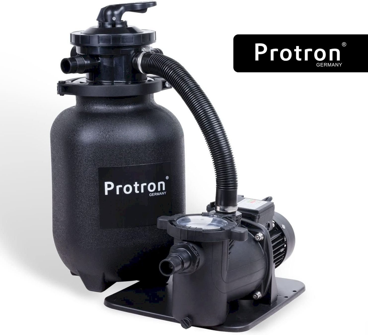 Piscine: Protron SF-8300 Sandfilteranlage 8000l/h – Nuovo e nell'imballaggio originale da Bottighofen venduto da zaap 1
