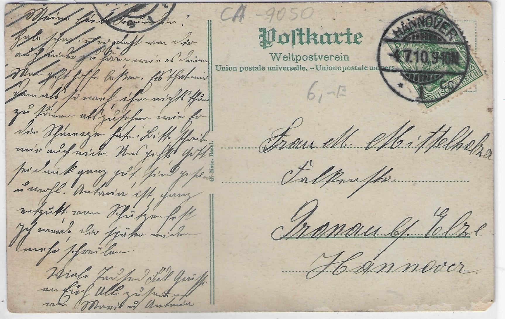Cartoline postali: Appenzeller Volkstypen - Litho – Usato da Ettingen venduto da Kartenplanet 1