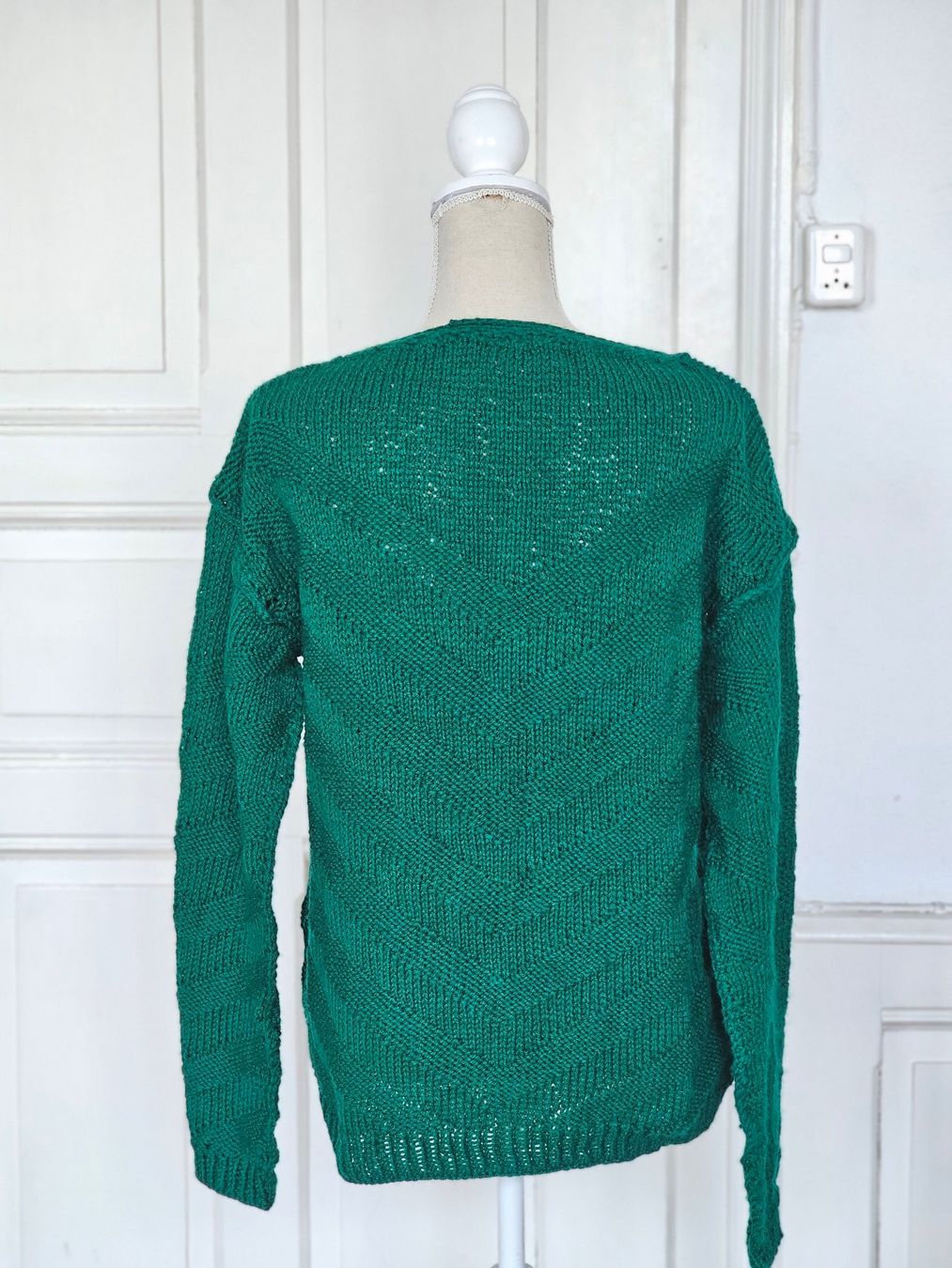 Maglioni & Felpe: Strickpulli Smaragdgrün Gr. L – Usato da Ried-Brig venduto da Zzyzx 4