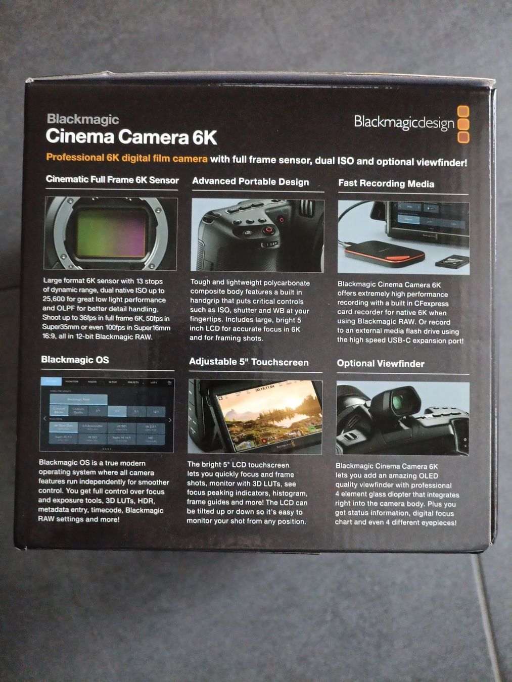Fotocamera: Cinema Camera: Blackmagic 6k full frame + 1TB externe SSD – Nuovo (secondo la descrizione) da Tägerig venduto da Gaston_99 3