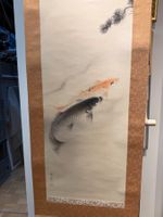 Rollbild Japan Kakejiku „Koi"