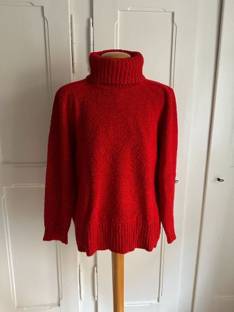CASSIS - Rollkragenpullover rot 44