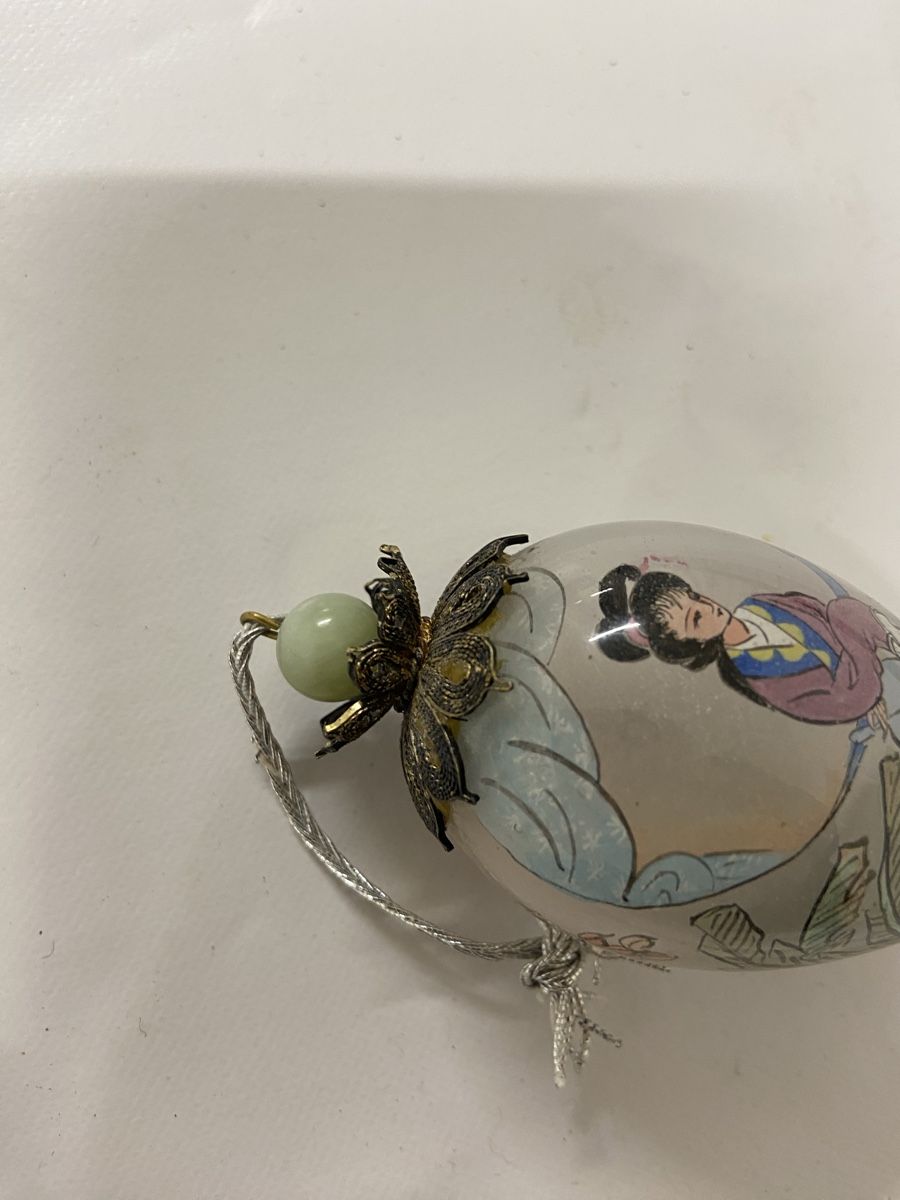 Figurines: Chinesische -Ei mit Malerei  – D'occasion à Dietikon par brocki-eyra 6