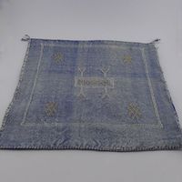 Sabra Kissenbezug aus Kaktus-Seide, Vintage -Look