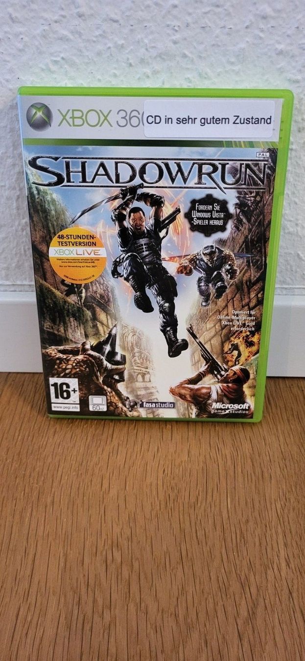 Microsoft Giochi: Xbox 360 - Shadowrun – Usato da Münsingen venduto da DigitaleSpielecke