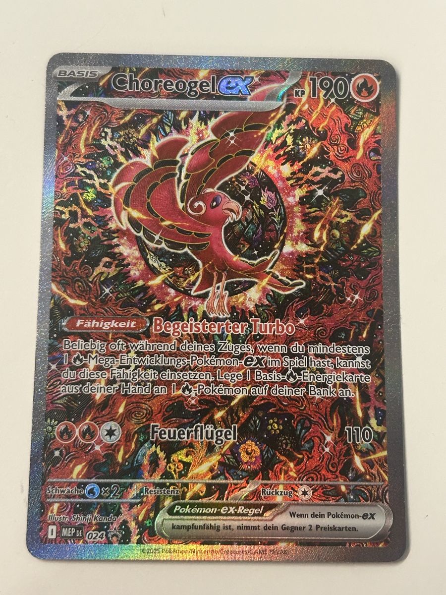 Pokémon Carte collezionabili: Pokemon Choreogel ex – Usato da Niedergösgen venduto da simihauser