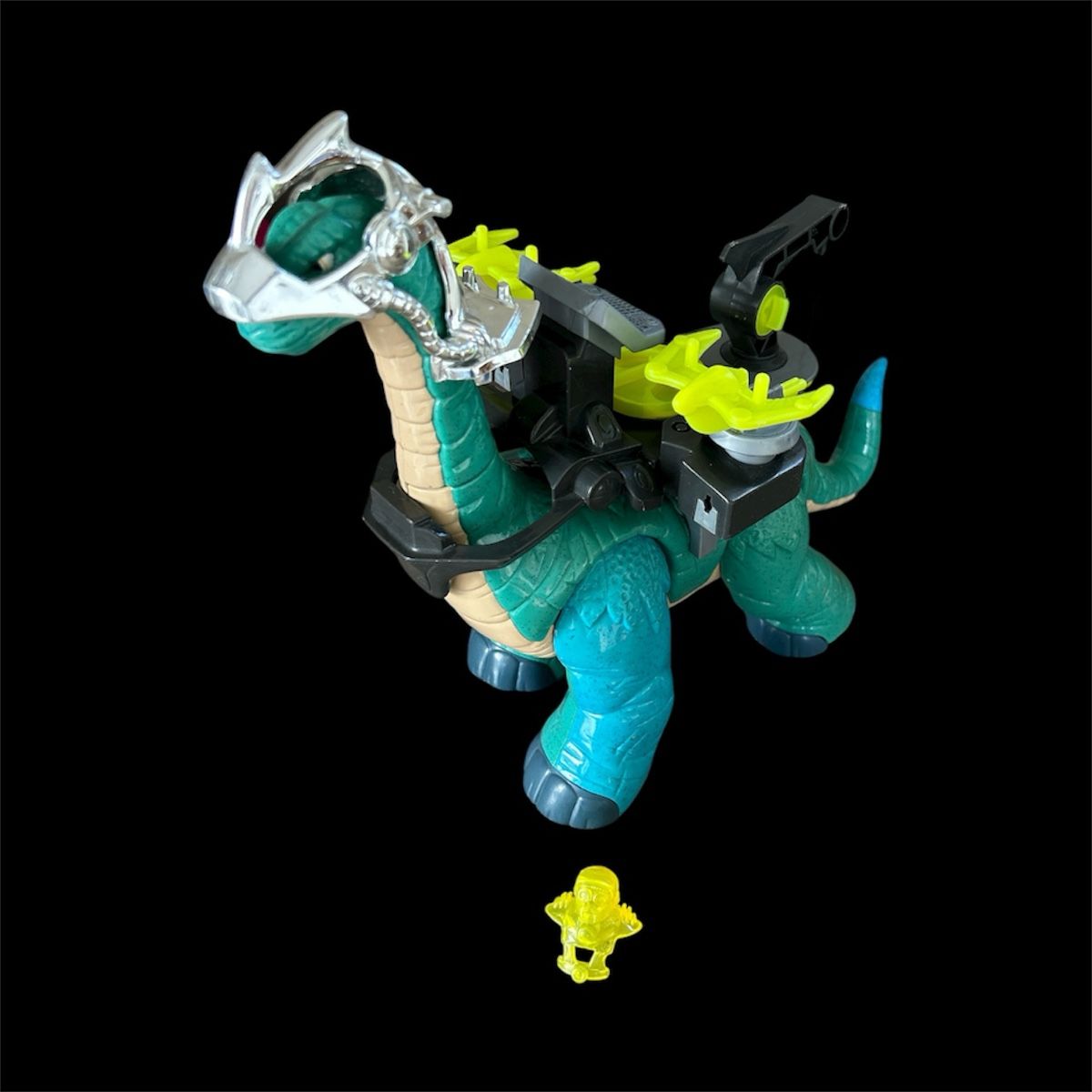 Spielzeuge: Imaginext Apatosaurus und Exosuit – Gebraucht aus Arzier-Le Muids von Fblouet 1