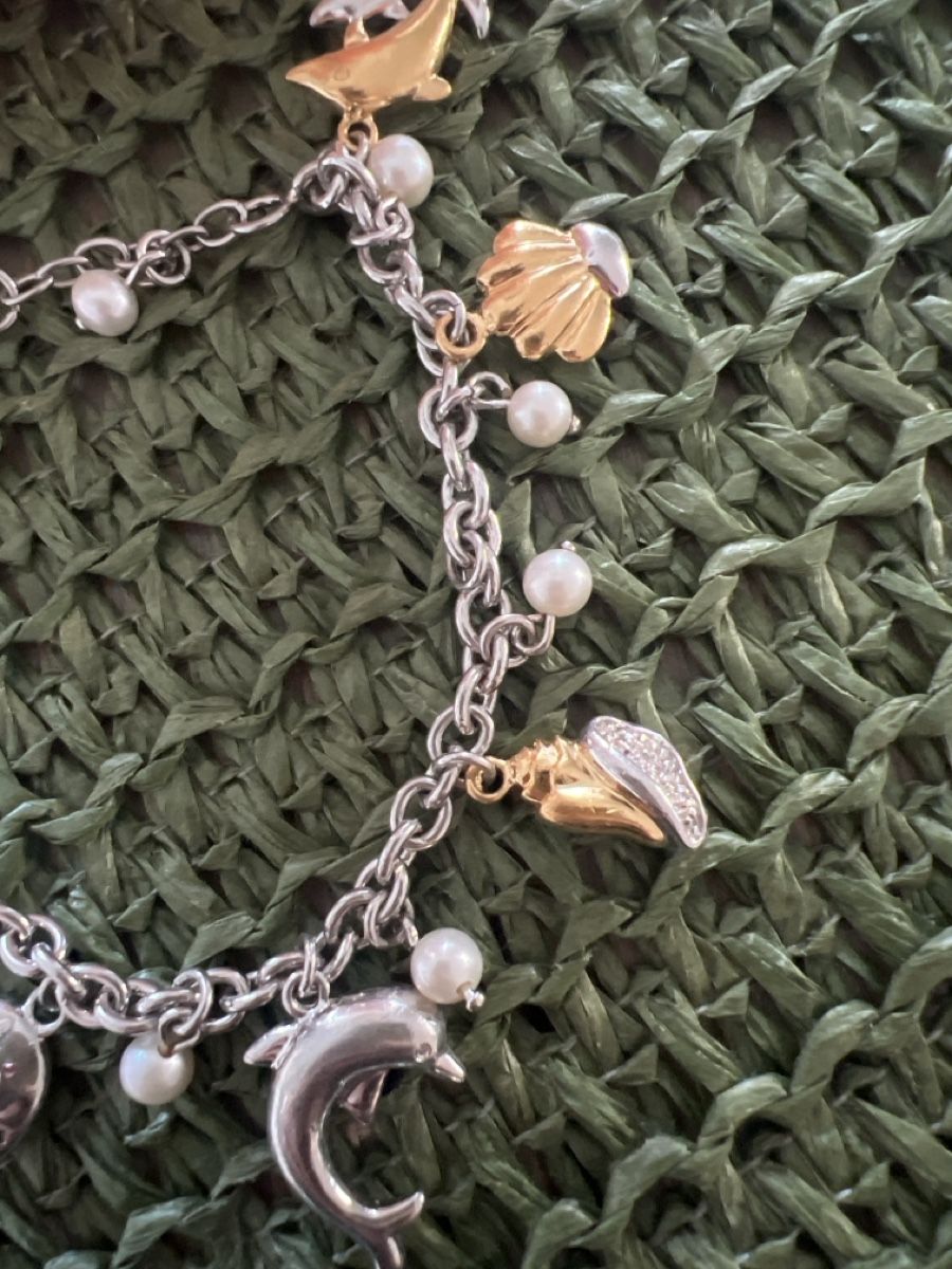 Bracciali & Braccialetti: Charm-Armband mit maritimen Anhängern  – Usato da Seon venduto da Sunny-Schmuck78 2