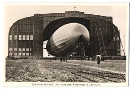 Fotografie Ansicht Lakehurst, Zeppelin G