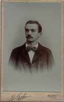 CDV G. Gut, Rüti - Mann, Mode