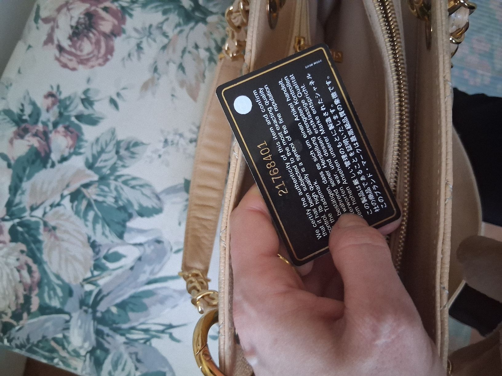 Chanel Borse da donna: Chanel Tasche beige – Usato da Dielsdorf venduto da Maria1782 4