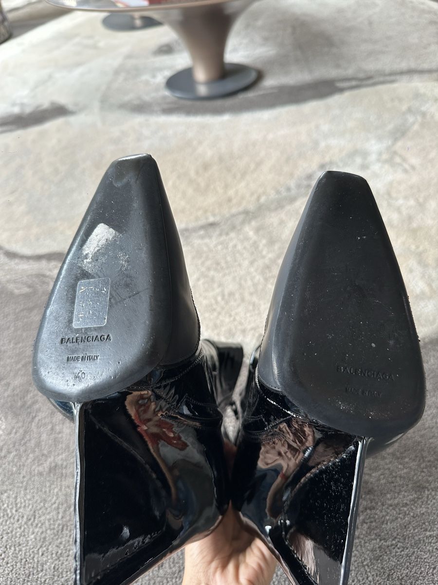Balenciaga Damenschuhe: Balenciaga leather boots size 40- used ONCE – Gebraucht aus Kilchberg von AK_KB 5