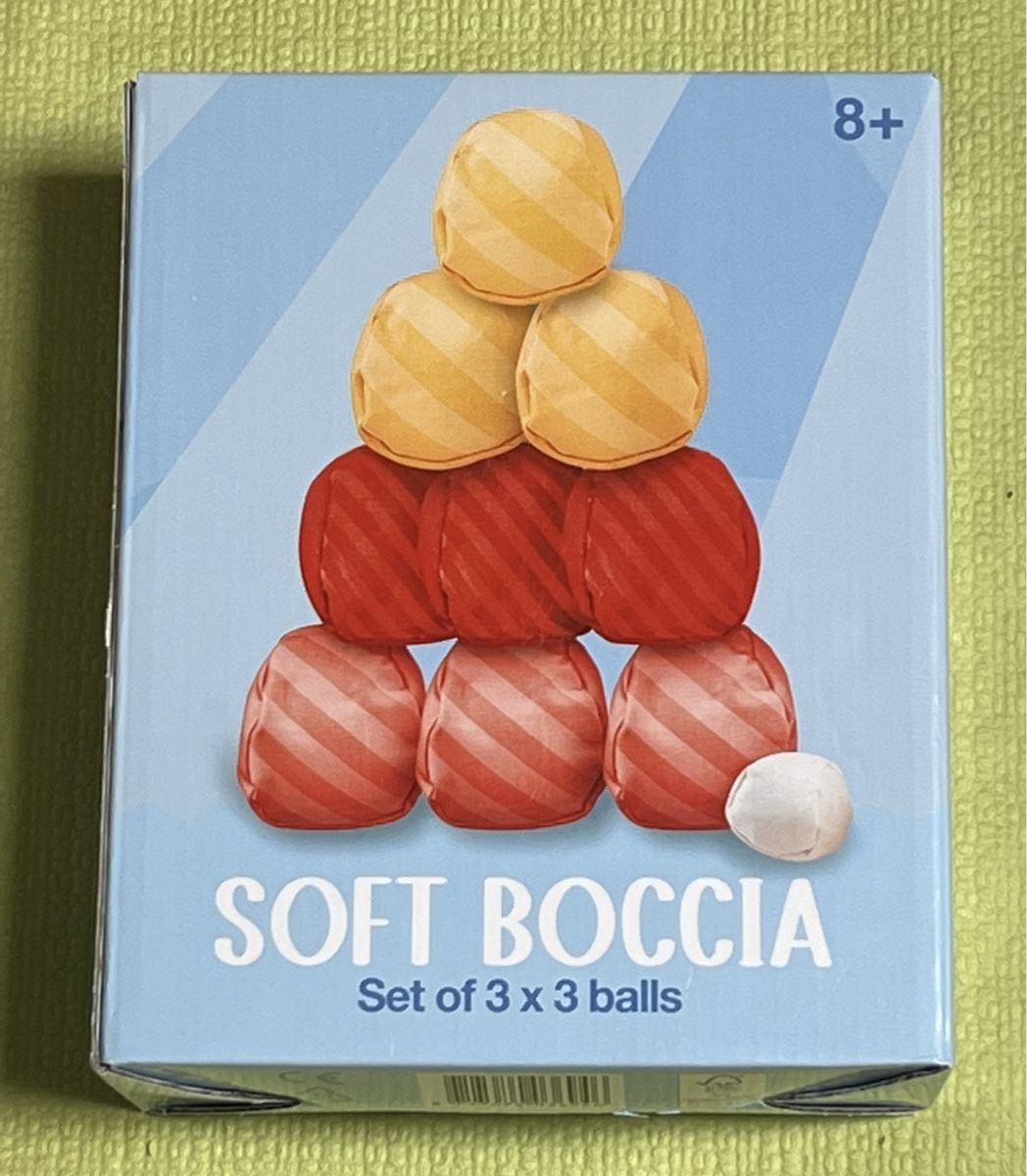 Giochi: Jeu de Soft Boccia Set de 3 x 3 boules Neuf – Nuovo e nell'imballaggio originale da La Tour-de-Peilz venduto da Pansy02