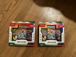 2 x Pokemon Erste Partner Illustrations-Kollektion Serie 1