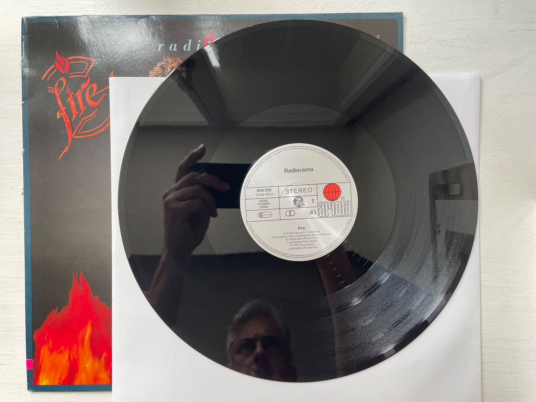 Dischi in vinile: Radiorama - Fire - 12" Maxi, 1987, Italo-Disco – Usato da Zürich venduto da Andy_t71 2