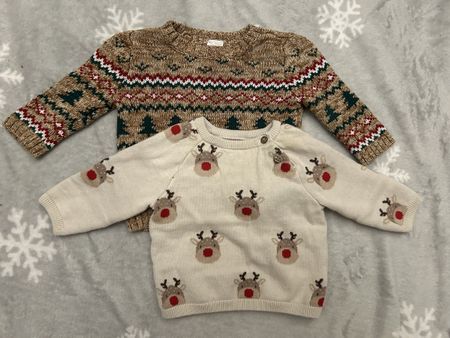 2 Baby Pullovers, Größe 68