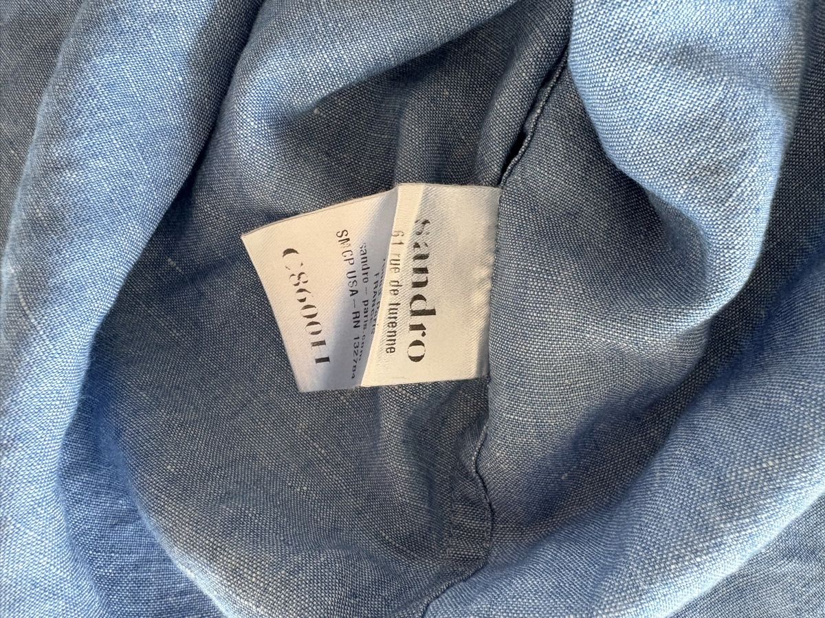 Sandro Camicette: Jeanshemd von Sandro / Size 1 – Usato da Zug venduto da bia_v6gf 3