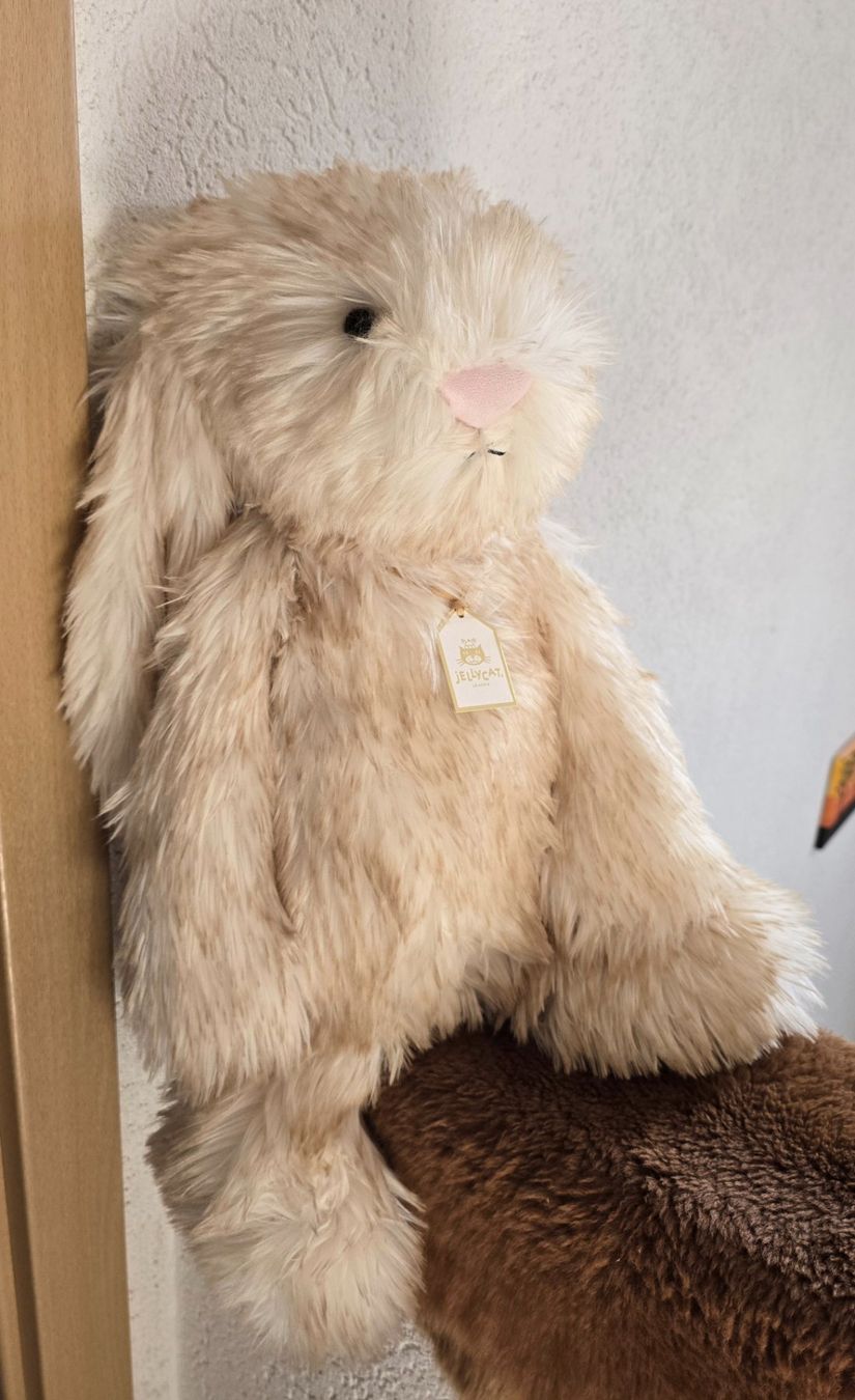 Jellycat Giocattoli: Jellycat Springlowe Luxe Bunny – Nuovo (secondo la descrizione) da Mägenwil venduto da Ani2