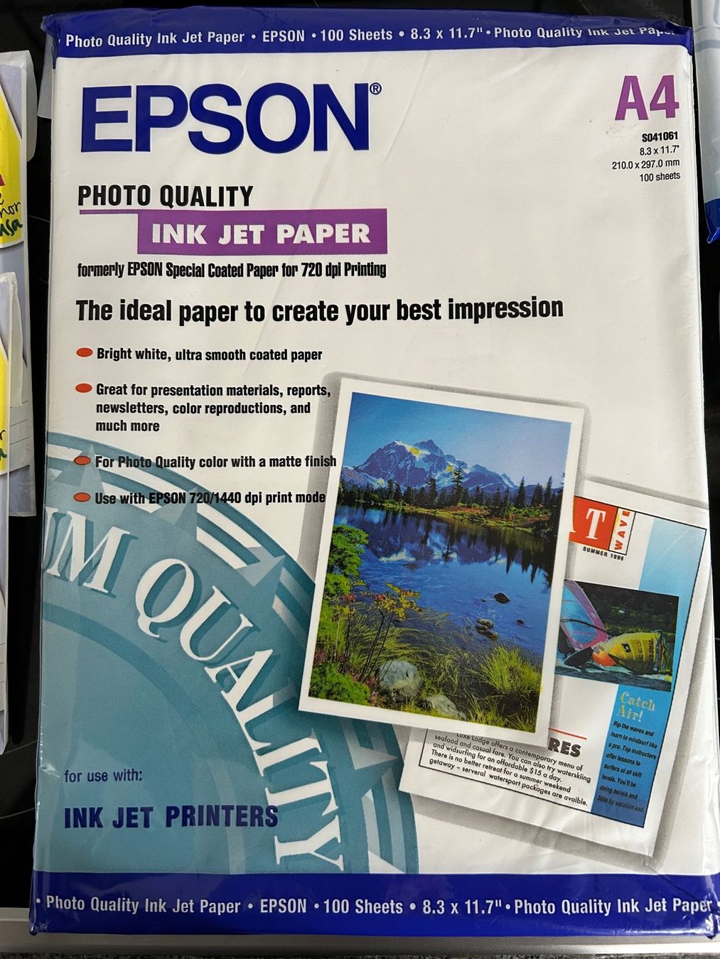 Carta: Fotopapier Konvolut Epson und Canon A4 Postkarten – Usato da Emmen venduto da Carbru 2