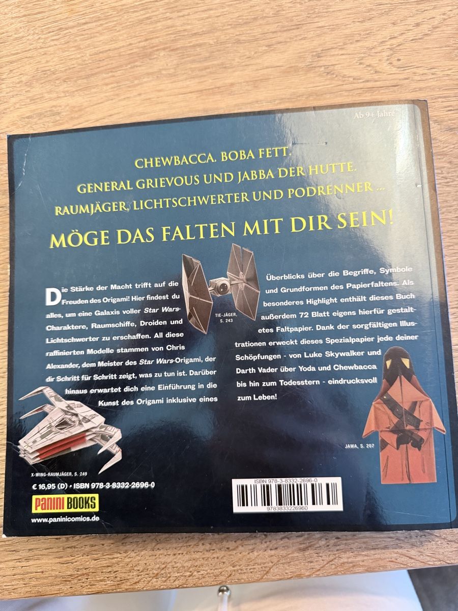 Libri: Stars Wars Origami – Nuovo (secondo la descrizione) da Goldiwil (Thun) venduto da Chicita_fank 1