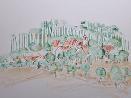 WEISSKOPF ERNST LITHOGRAPHIE SIGNIERT NUMMERIERT