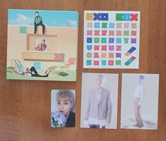 Exo CBX Blooming Days Album + Photocard + Poster