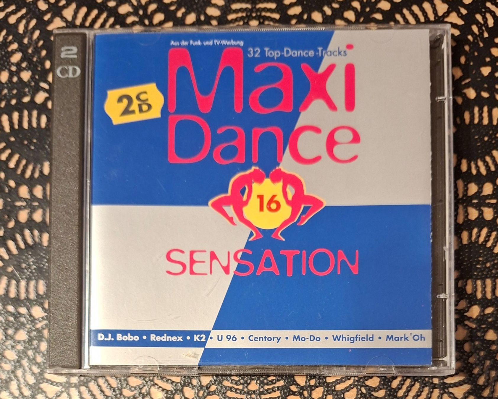 CD: Maxi Dance Sensation 16, 2CD Hit Compilation Sampler 1995 – Usato da Schönenberg TG venduto da breiti12
