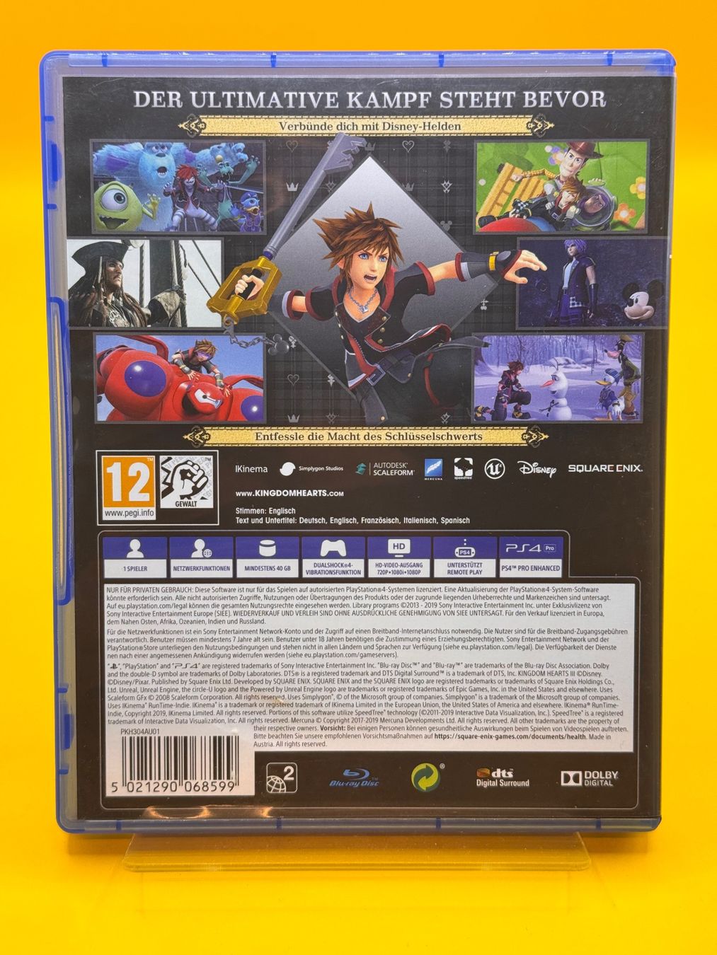 Sony Spiele: Kingdom Hearts III PS4 – Gebraucht aus Oberwil b. Zug von silver2024 1
