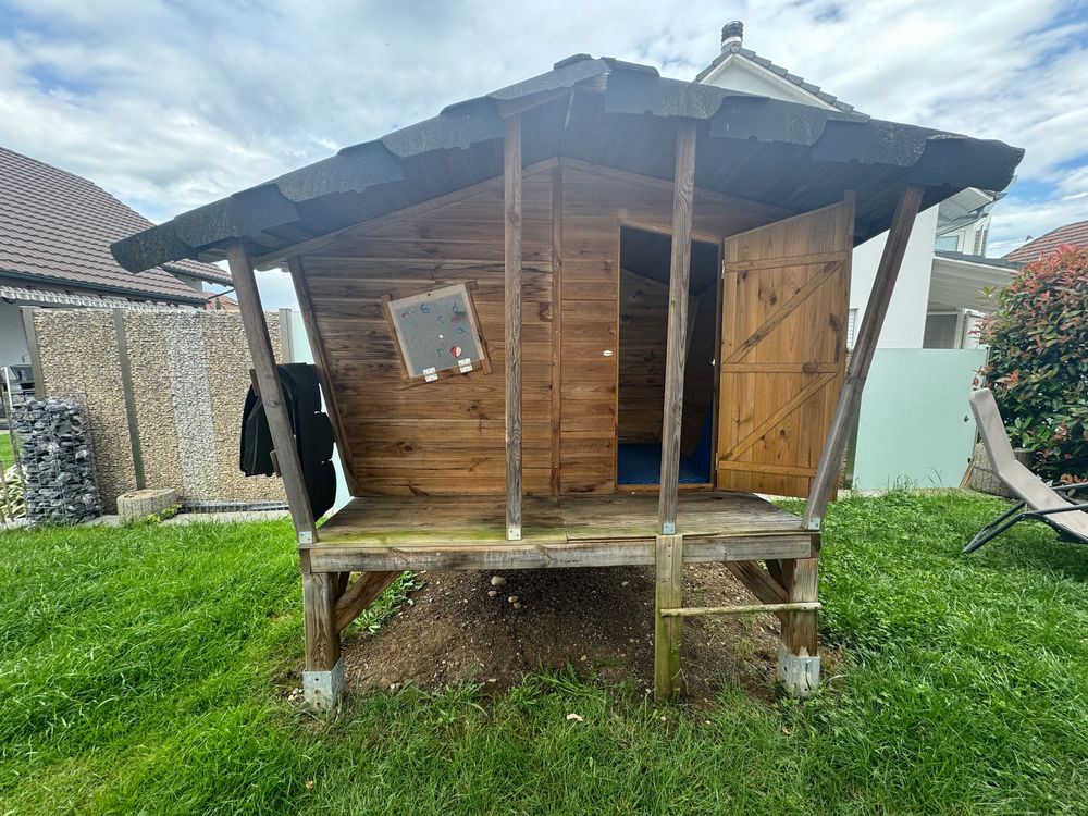 Luxus Kinderspielhaus Holz Gebraucht Fotos