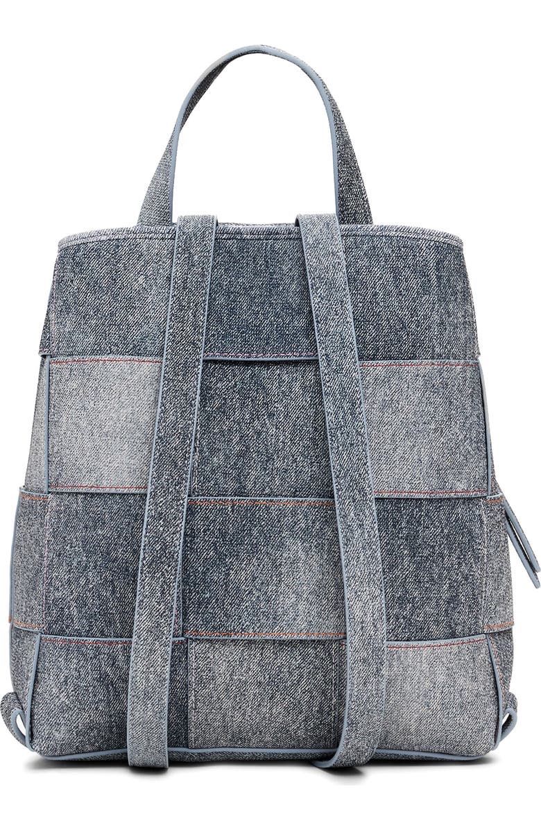 Desigual Zaini: Desigual Yoko Backpack Denim Raw Braided – Nuovo e nell'imballaggio originale da Frauenfeld venduto da Vanityroom 5