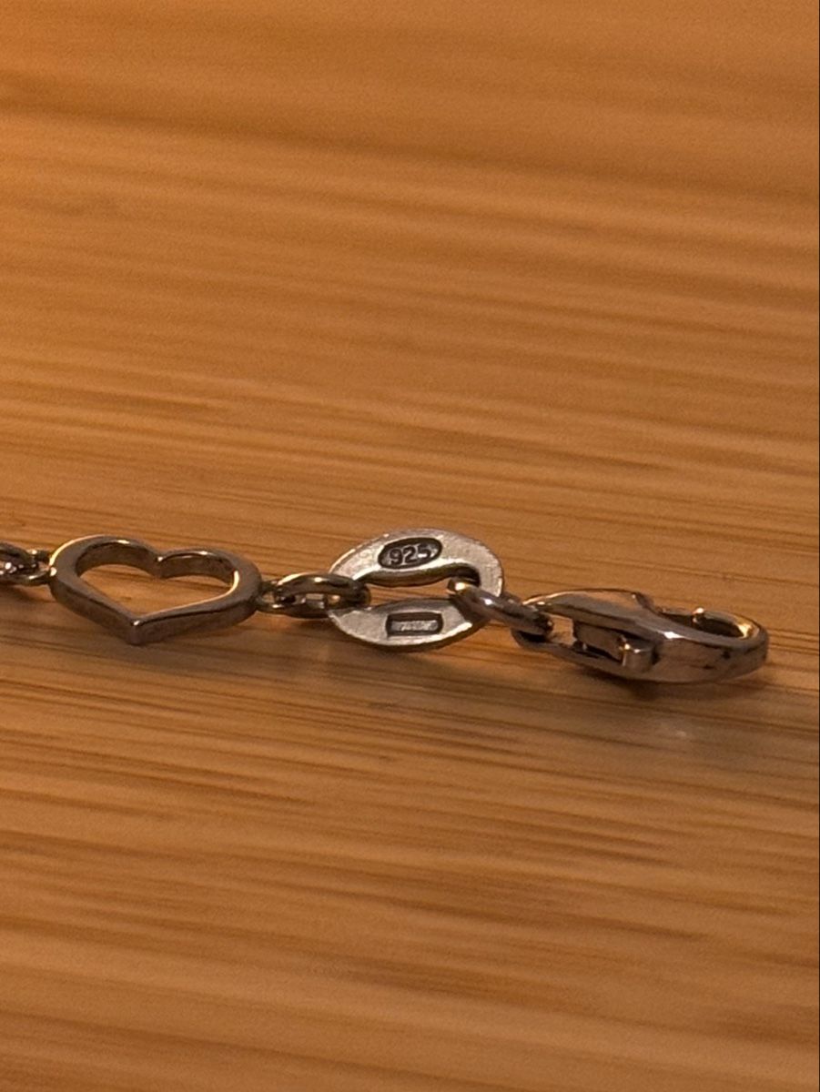 Bracelets: Silber 925 Armband Herzen – D'occasion à Greifensee par ann_ms2c 1