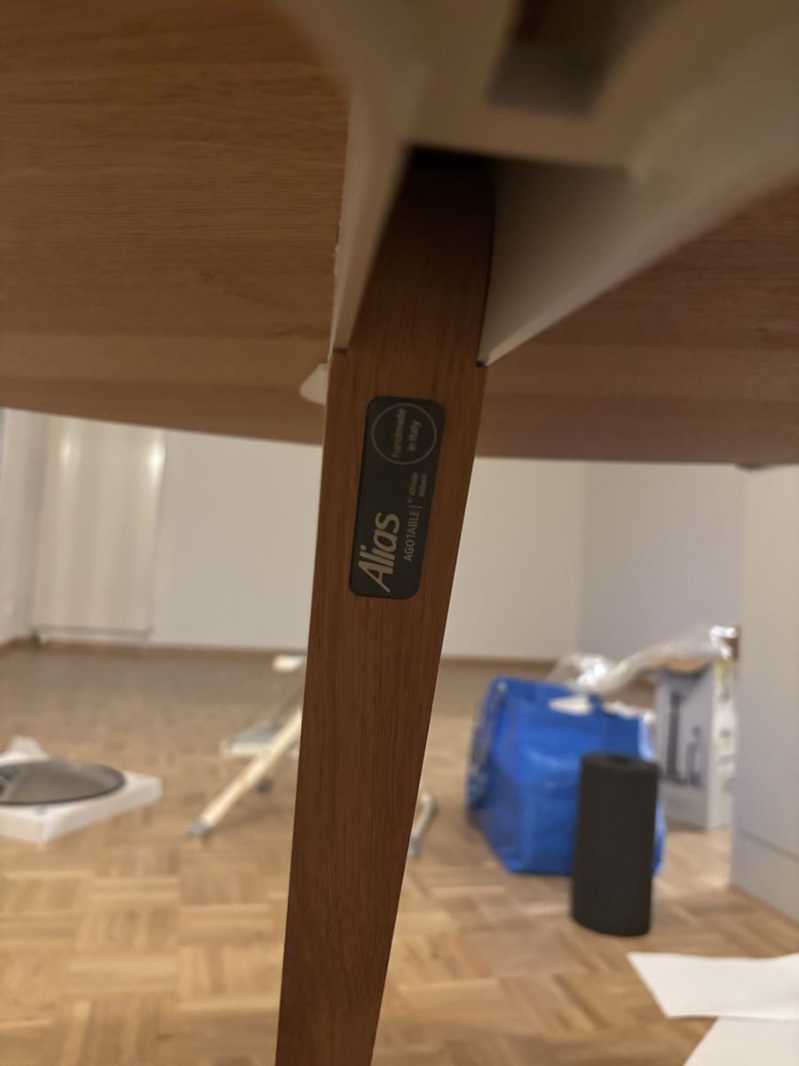Alias Tavoli: Designertisch Rund Eiche – Nuovo (secondo la descrizione) da Kestenholz venduto da niuus_ 1