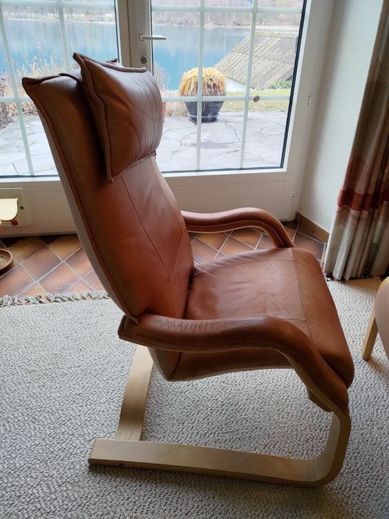 Bequemer Relax Chair / Lesesessel mit Fussstütze (Gebraucht) in Lausen ...