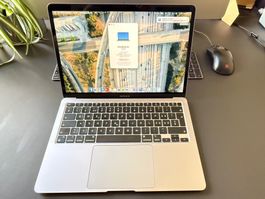 MacBook Air M1 2020, 500GB SSD, erst 34 Ladezyklen