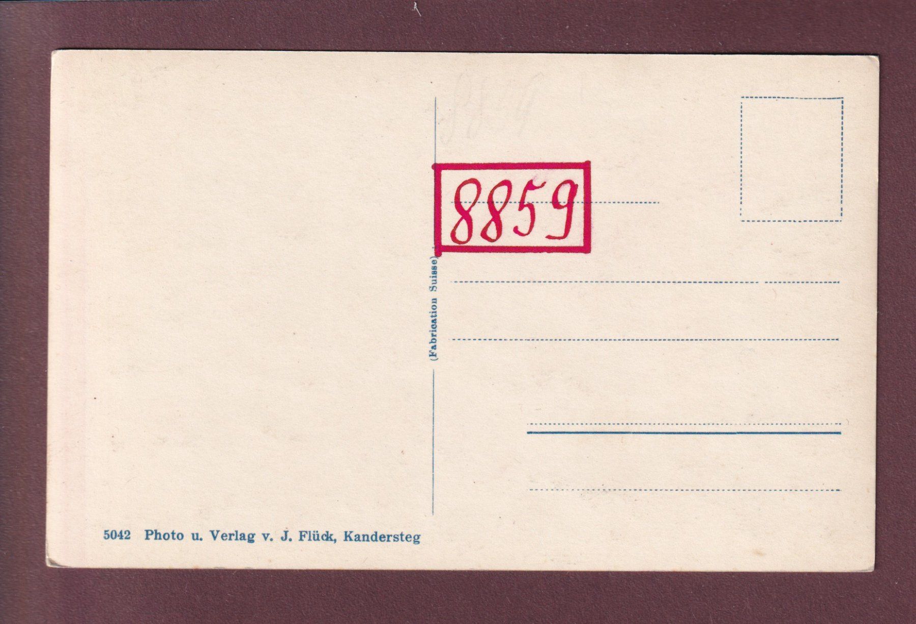 Cartoline postali: OESCHINENSEE - Blümlisalp – Usato da Pully venduto da nicecards 1