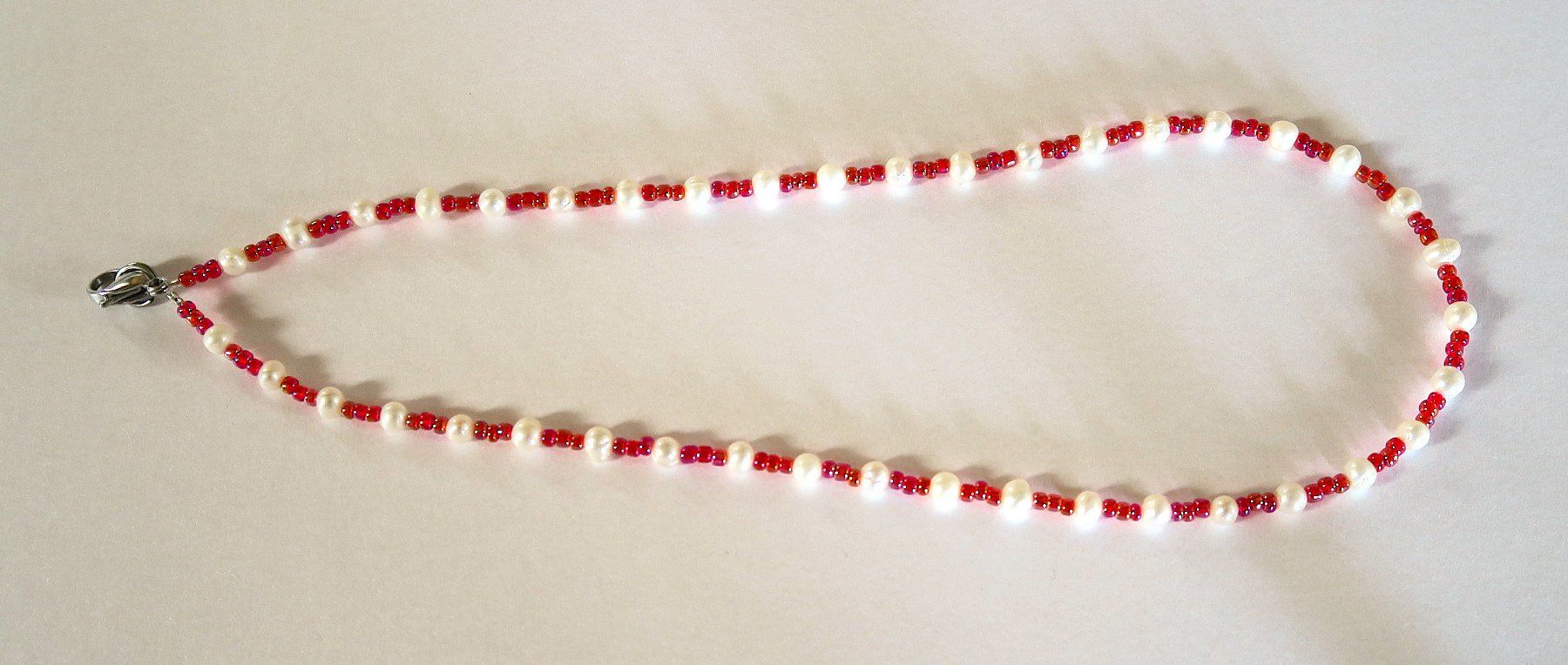 Catenine: Zucht/Glasperlen-Kette – Usato da Brittnau venduto da marlenestone 2