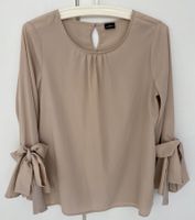 Bluse, beige, Gr. M