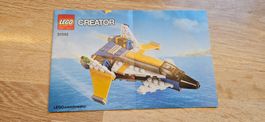 Lego Creator N° 31042 L'avion à réaction 3 en 1