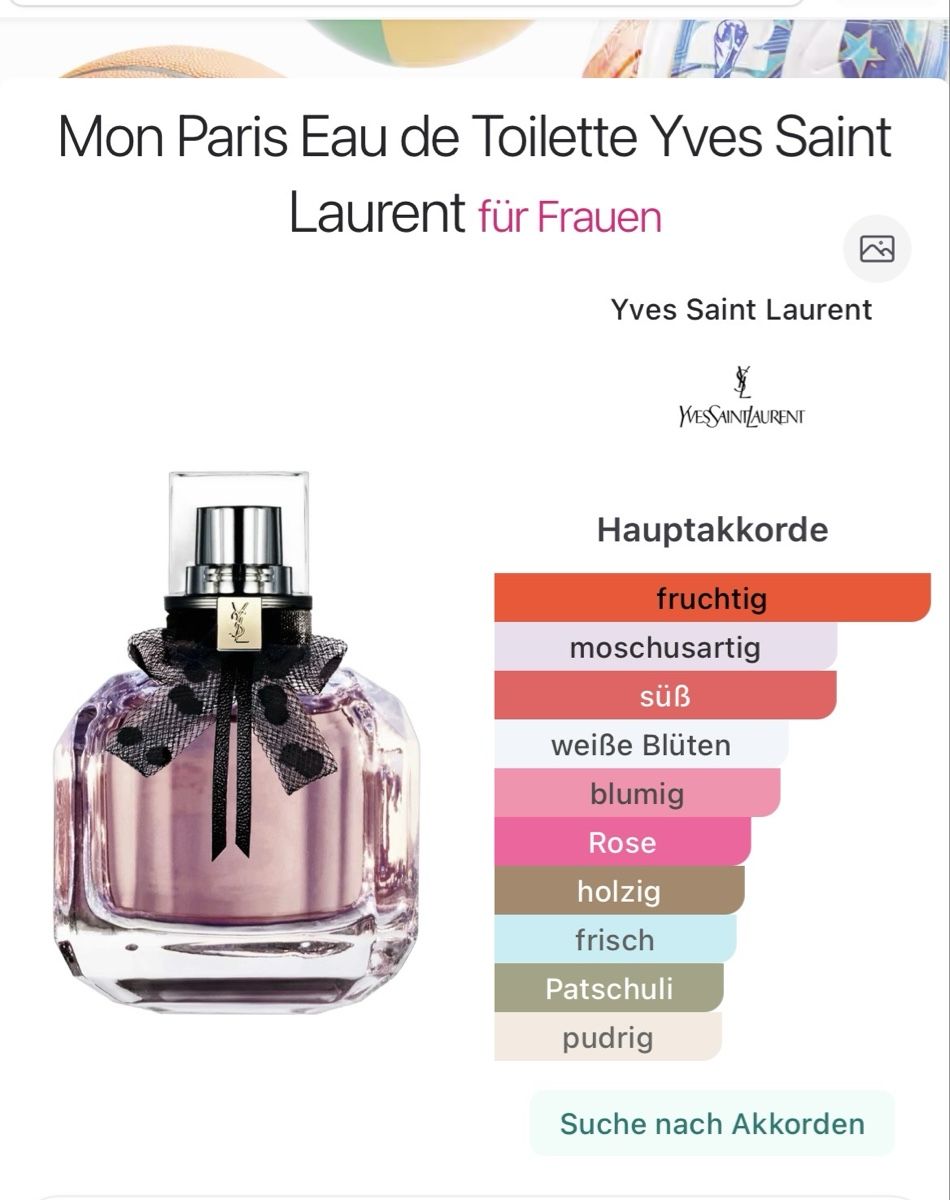 Saint Laurent Profumi & Eau de Toilette: Mon Paris Parfüm YSL – Usato da Frenkendorf venduto da helping5 3