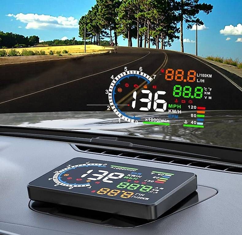 Sonstiges Fahrzeugzubehör: OBDII Head up Display – Gebraucht aus Mörschwil von Ferrari-V8 4