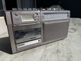 Radio-Cassette Réveil Vintage Philips D7419 (1980s) 