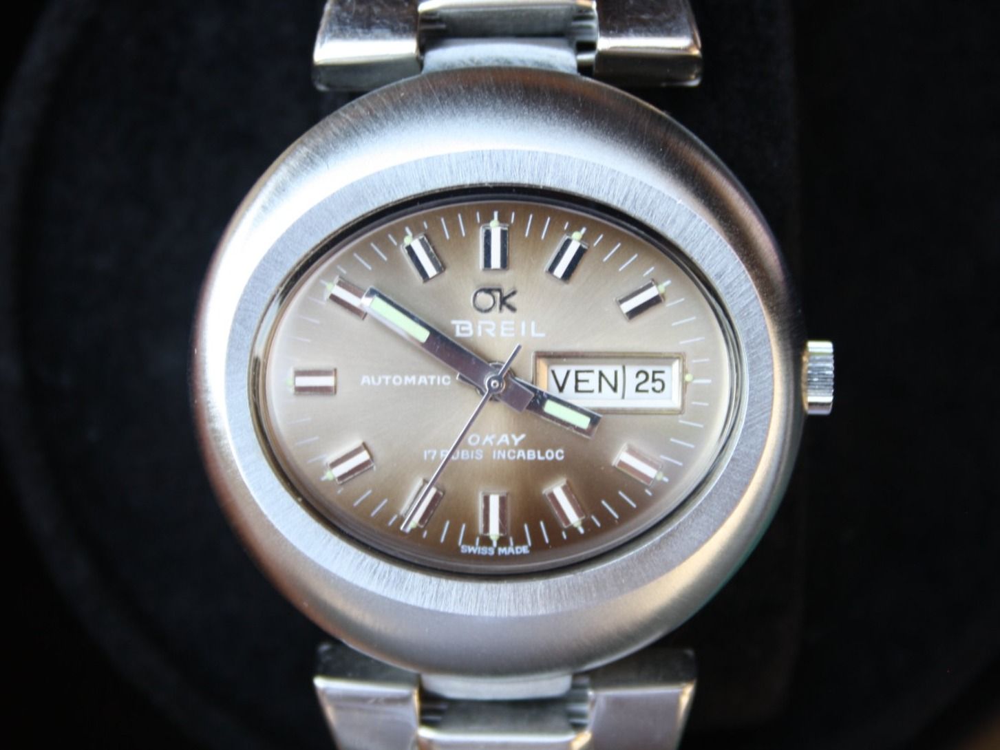 Breil Orologi: VINTAGE BREIL AUTOMATIC UHR – Usato da Wauwil venduto da Pneuedy